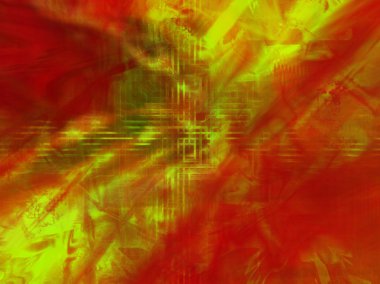 Kırmızı ve sarı bir arka plan