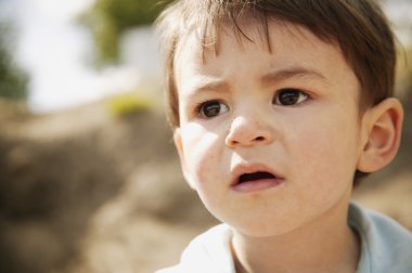 bir çocuğun ifadesi