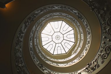 merdiven Vatikan bakarak müze Vatikan Roma İtalya