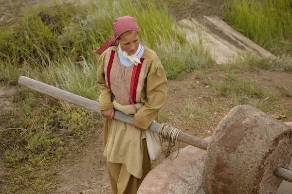 Child Hard At Work — Stock Photo, Image