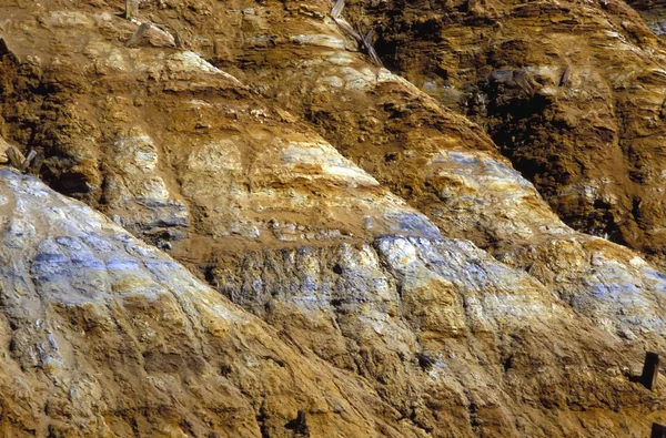 Résidus de mines de cuivre, Québec, Canada — Photo