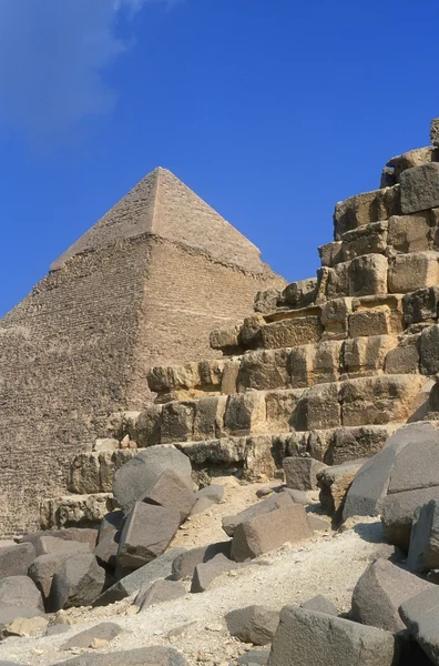 Giza Pyramids In Egypt — Stock Photo, Image