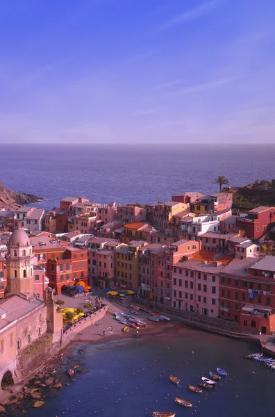 Vernazza cinque terre region italien — Stockfoto