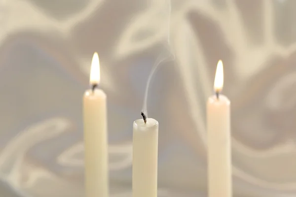 Unity candle — Zdjęcie stockowe