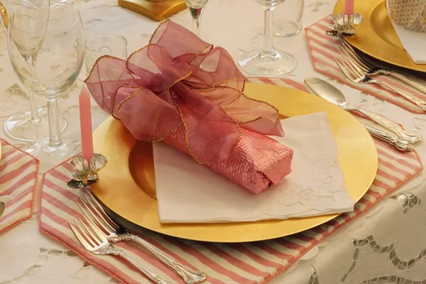 Formal Place Setting — Stock Photo, Image