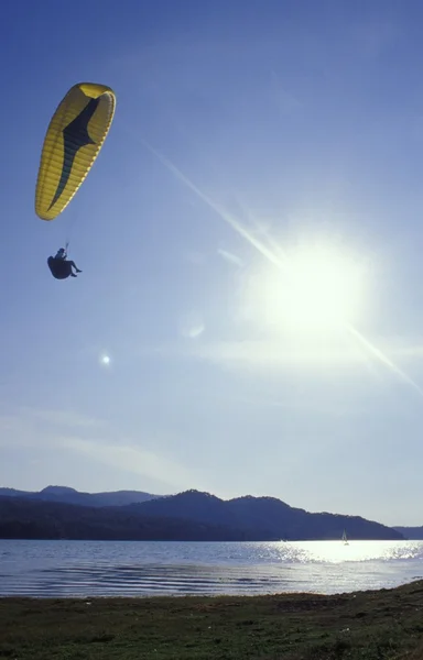 Para Glider In Flight — Stock Photo, Image