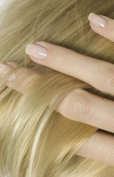 Gezonde nagels en haren — Stockfoto