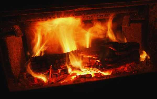 Fireplace — Stock Photo, Image