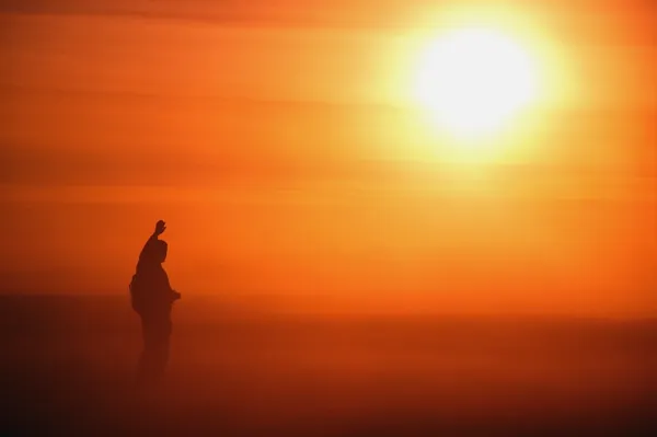 Adorar a Dios — Foto de Stock