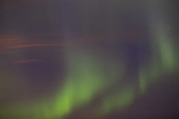 Nordlichter, Edmonton, Alberta, Kanada — Stockfoto