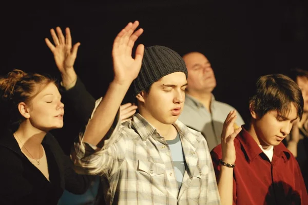 A Group Of Worshippers — Stock Photo, Image