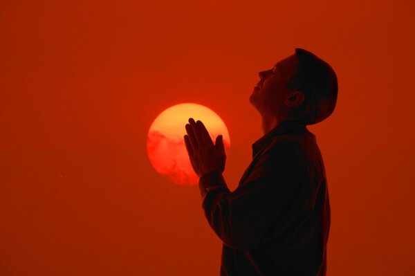 A Man In Prayer
