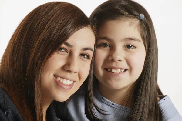 Portrait Of Two Girls — Stock Photo, Image