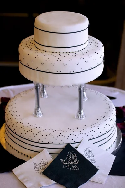 Un pastel de boda —  Fotos de Stock