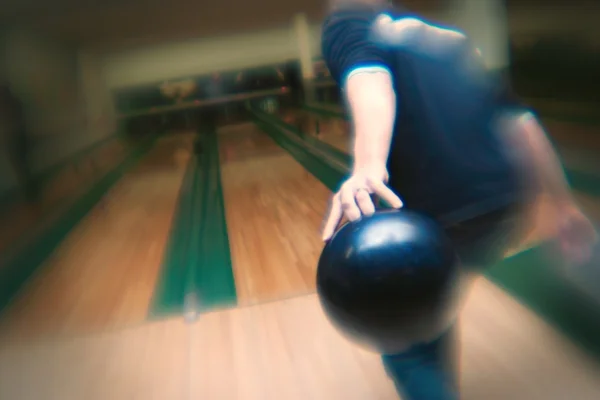 Tiokäglors-bowling — Stockfoto