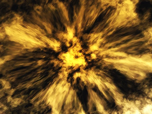 Une explosion jaune — Photo
