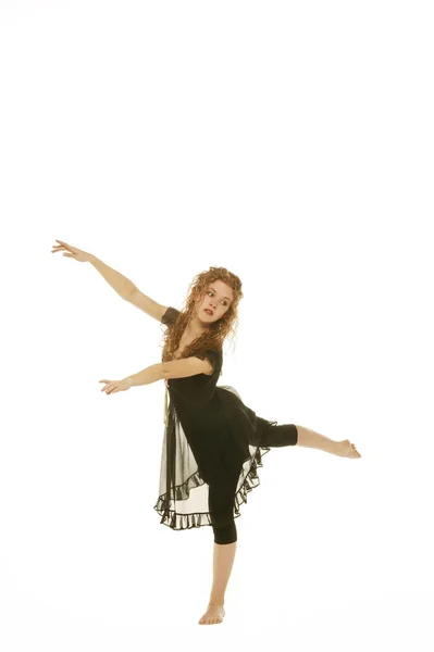 Een vrouw dansen — Stockfoto