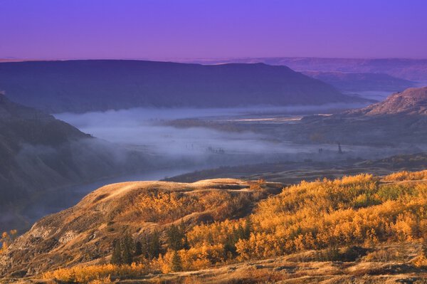 Dry Island Buffalo Jump Provincial Park Alberta Canada
