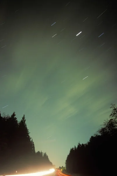 Luces boreales — Foto de Stock