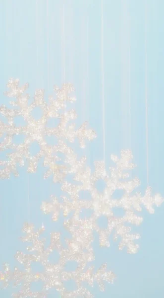 Falling Snowflakes — Stock Photo, Image