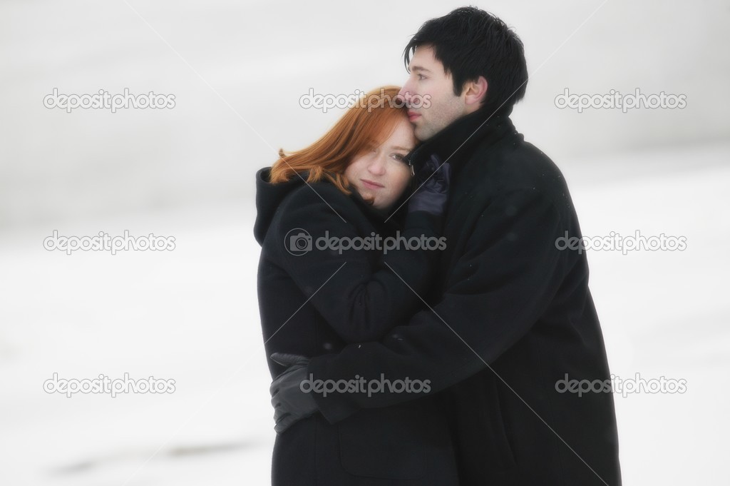 Couple Holding Each Other