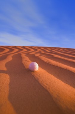 Kumul büyük kum tepeleri üzerinde golf topu asası saskatchewan, Kanada