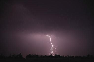 Lightning In The Sky clipart