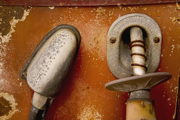 Part Of Old Gas Pump — Stock Photo, Image