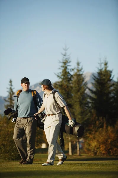 Golfer-Diskussion — Stockfoto