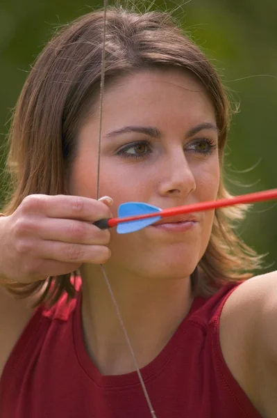 Woman With Bow And Arrow