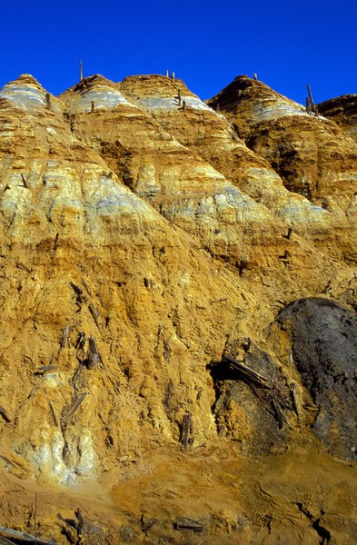Copper Mine Tailings, Quebec, Canada