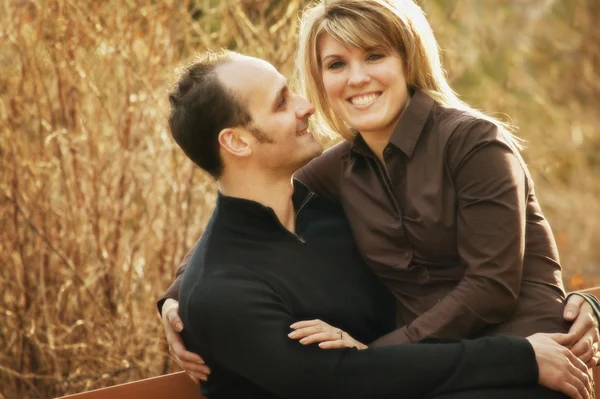 Retrato de una pareja — Foto de Stock