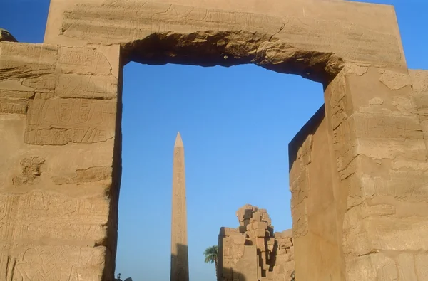 Tempio di Karnak In Egitto — Foto Stock