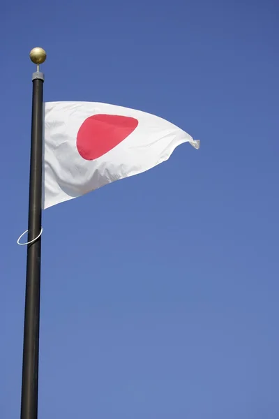 Εθνική σημαία της Ιαπωνίας — Φωτογραφία Αρχείου