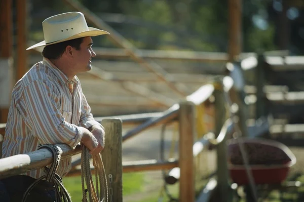 Cowboy met trots — Zdjęcie stockowe