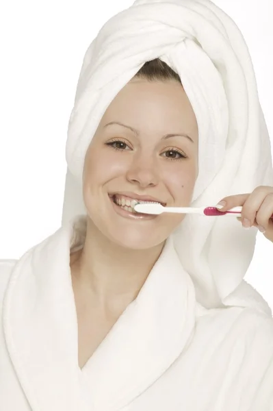 Brushing Teeth — Stock Photo, Image