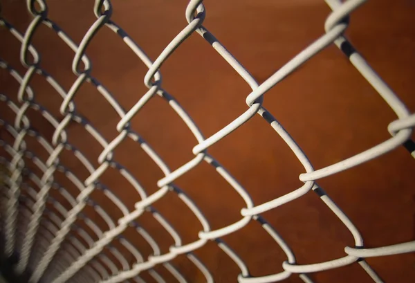 A Chain Link Fence — Stock Photo, Image