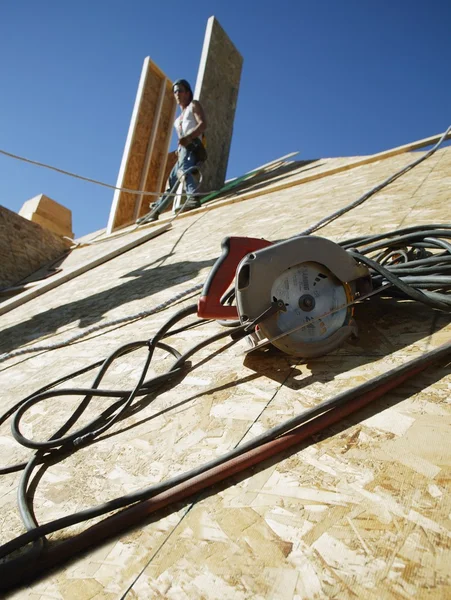 Construção da casa — Fotografia de Stock