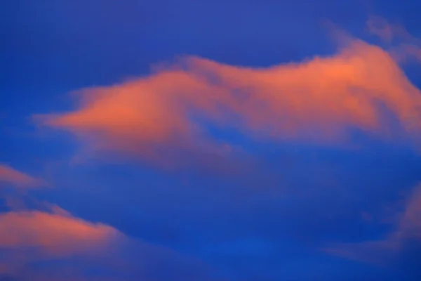 Nubes rosadas — Foto de Stock