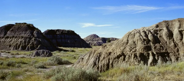 Badlands Trommel Heller Süden Albertas — Stockfoto