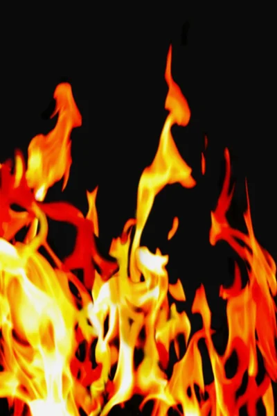 Ein Feuer — Stockfoto