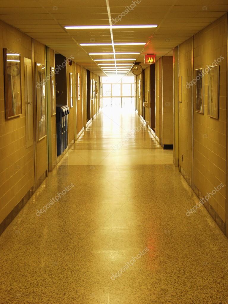 A School Hallway Stock Photo By C Designpicsinc A School Hallway Stock Photo By C Designpicsinc