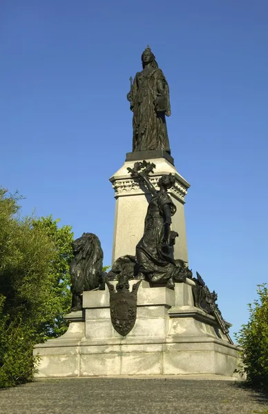 Socha královny Viktorie, parlament hill, ottawa, Kanada — Stock fotografie