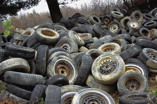 A Pile Of Tires — Stock Photo, Image