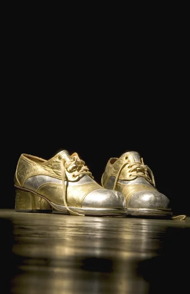 プラットホーム ディスコの靴のペア — ストック写真