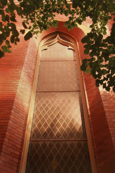 Kemerli bir pencere — Stok fotoğraf