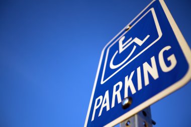 Engelli Engelli işareti otopark
