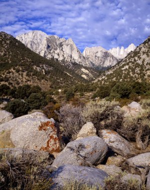 Mount whitney, sierra nevada aralığı, sierra nevada, Kaliforniya, ABD
