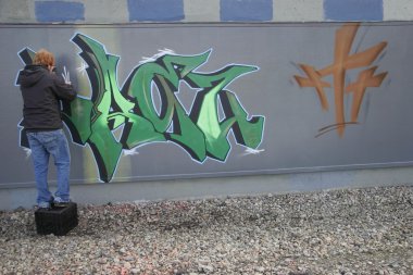 grafiti sanatçısı