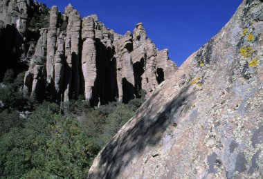 rhyolite kaya oluşumları, chiricahua Ulusal Anıtı